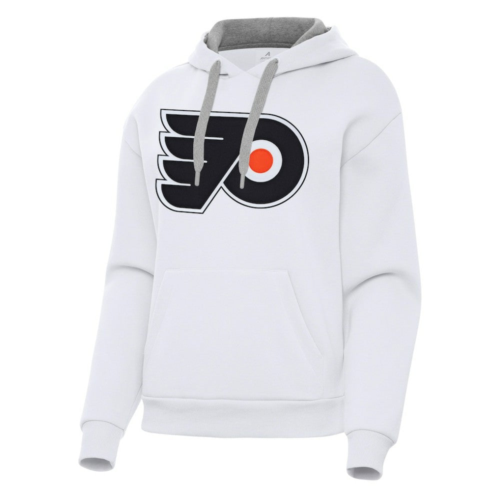 NHL Philadelphia Flyers Antigua Women's Victory Pullover Hoodie - White