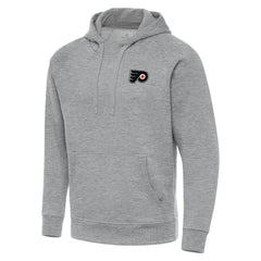 NHL Philadelphia Flyers Antigua Big & Tall Victory Pullover Hoodie - Heather Gray
