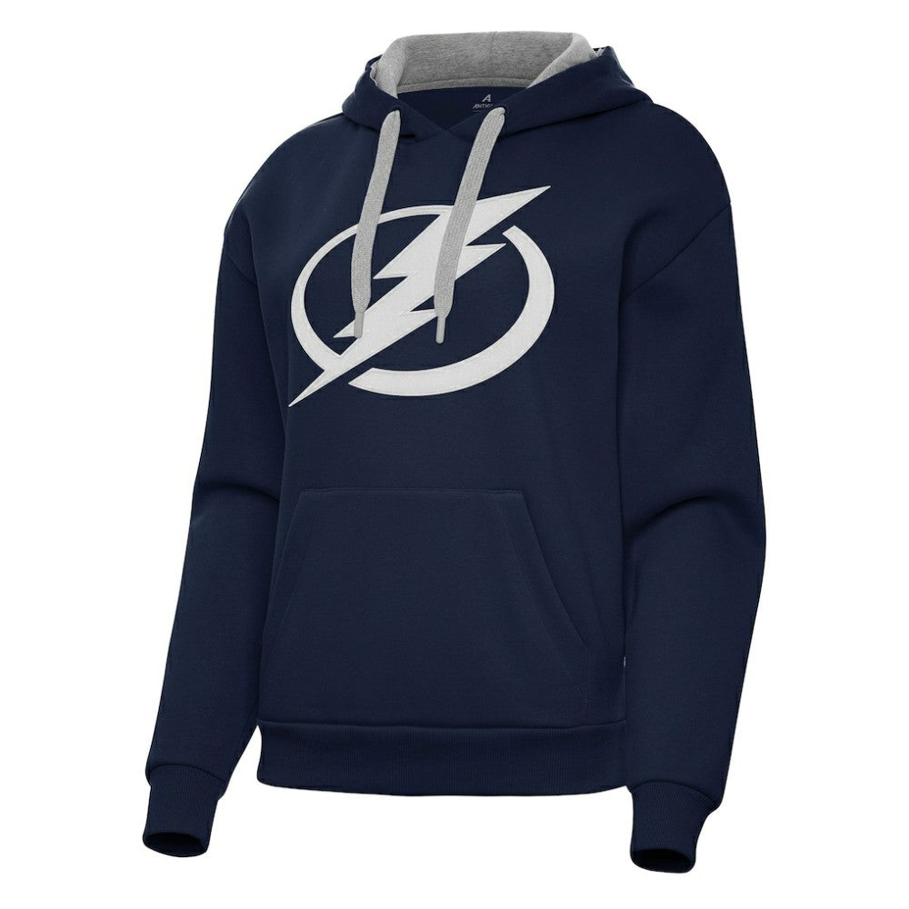 NHL Tampa Bay Lightning Antigua Women's Victory Pullover Hoodie - Navy