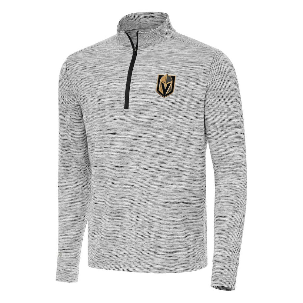 NHL Vegas Golden Knights Antigua Cause Quarter-Zip Top - Black