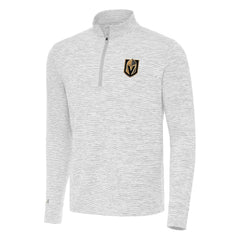 NHL Vegas Golden Knights Antigua Cause Quarter-Zip Top - Gray