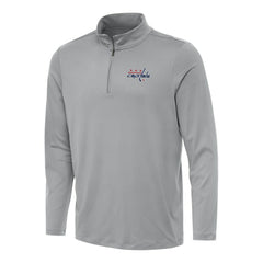 NHL Washington Capitals Antigua Reprocess Quarter-Zip Top - Gray