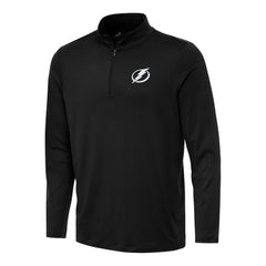NHL Tampa Bay Lightning Antigua Reprocess Quarter-Zip Top - Black