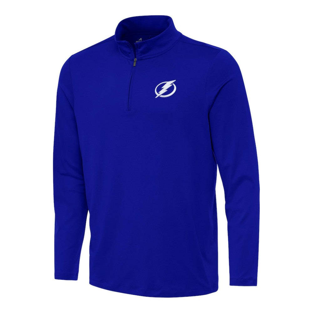 NHL Tampa Bay Lightning Antigua Reprocess Quarter-Zip Top - Royal
