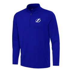NHL Tampa Bay Lightning Antigua Reprocess Quarter-Zip Top - Royal