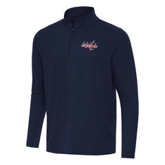 NHL Washington Capitals Antigua Intent Quarter-Zip Top - Navy