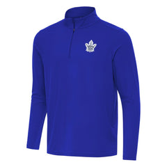 NHL Toronto Maple Leafs Antigua Intent Quarter-Zip Top - Royal