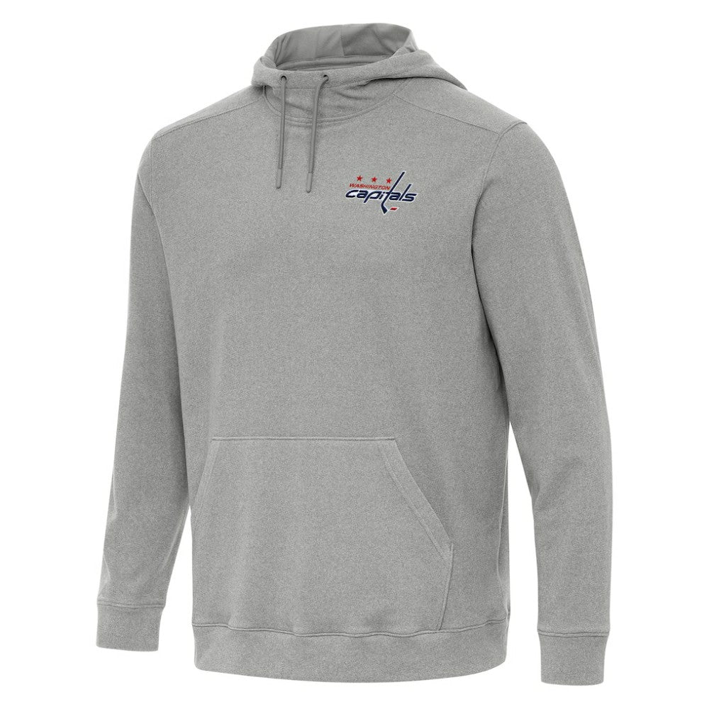 NHL Washington Capitals Antigua Cloud Pullover Hoodie - Heather Gray