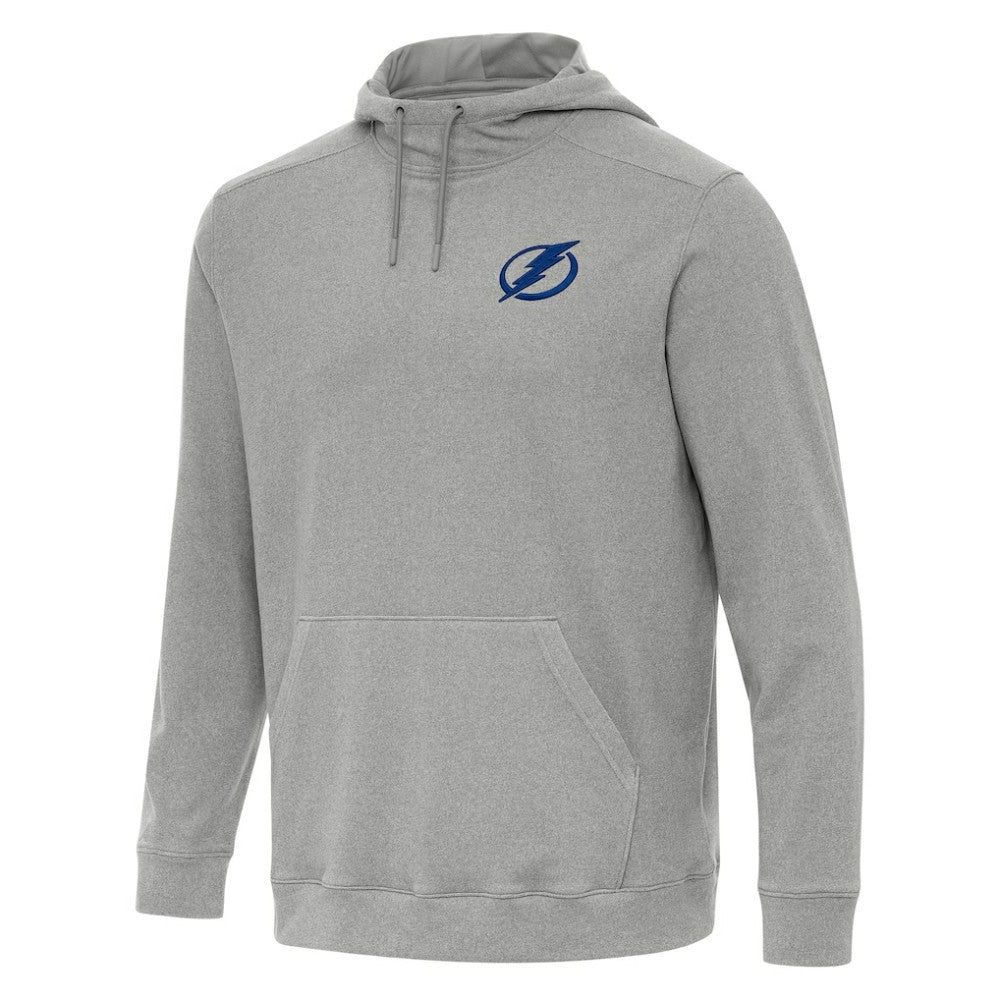 NHL Tampa Bay Lightning Antigua Cloud Pullover Hoodie - Heather Gray