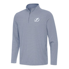 NHL Tampa Bay Lightning Antigua Twine Quarter-Zip Top - Navy