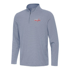 NHL Washington Capitals Antigua Twine Quarter-Zip Top - Navy