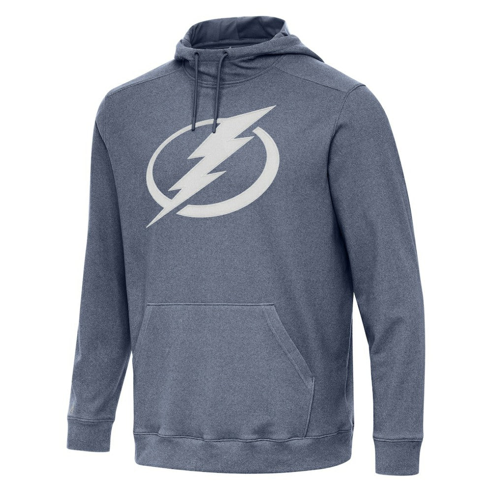 NHL Tampa Bay Lightning Antigua Cloud Pullover Hoodie - Heather Navy