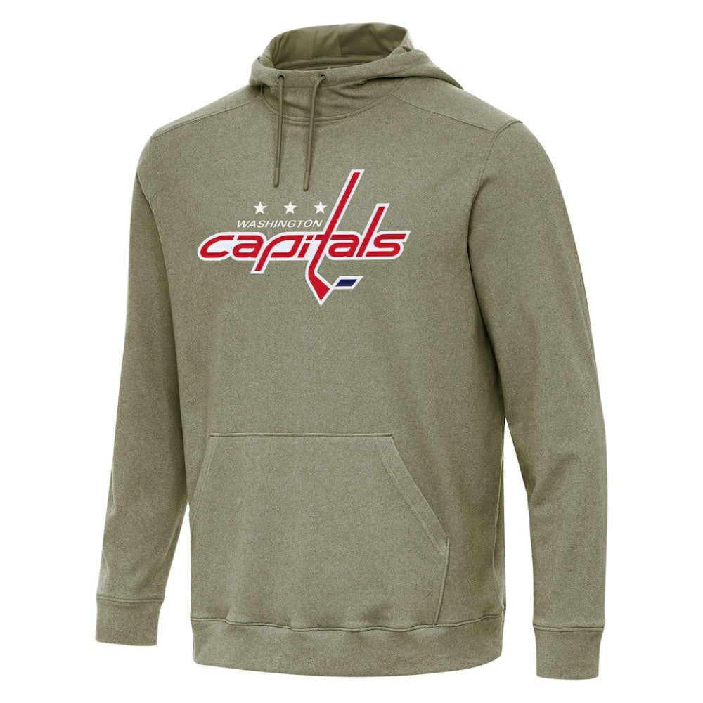 NHL Washington Capitals Antigua Cloud Pullover Hoodie - Olive