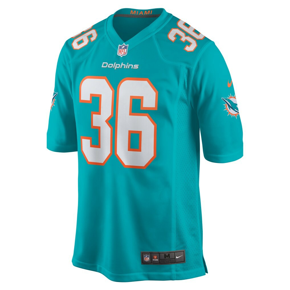 Storm Duck Miami Dolphins Game Jersey Aqua