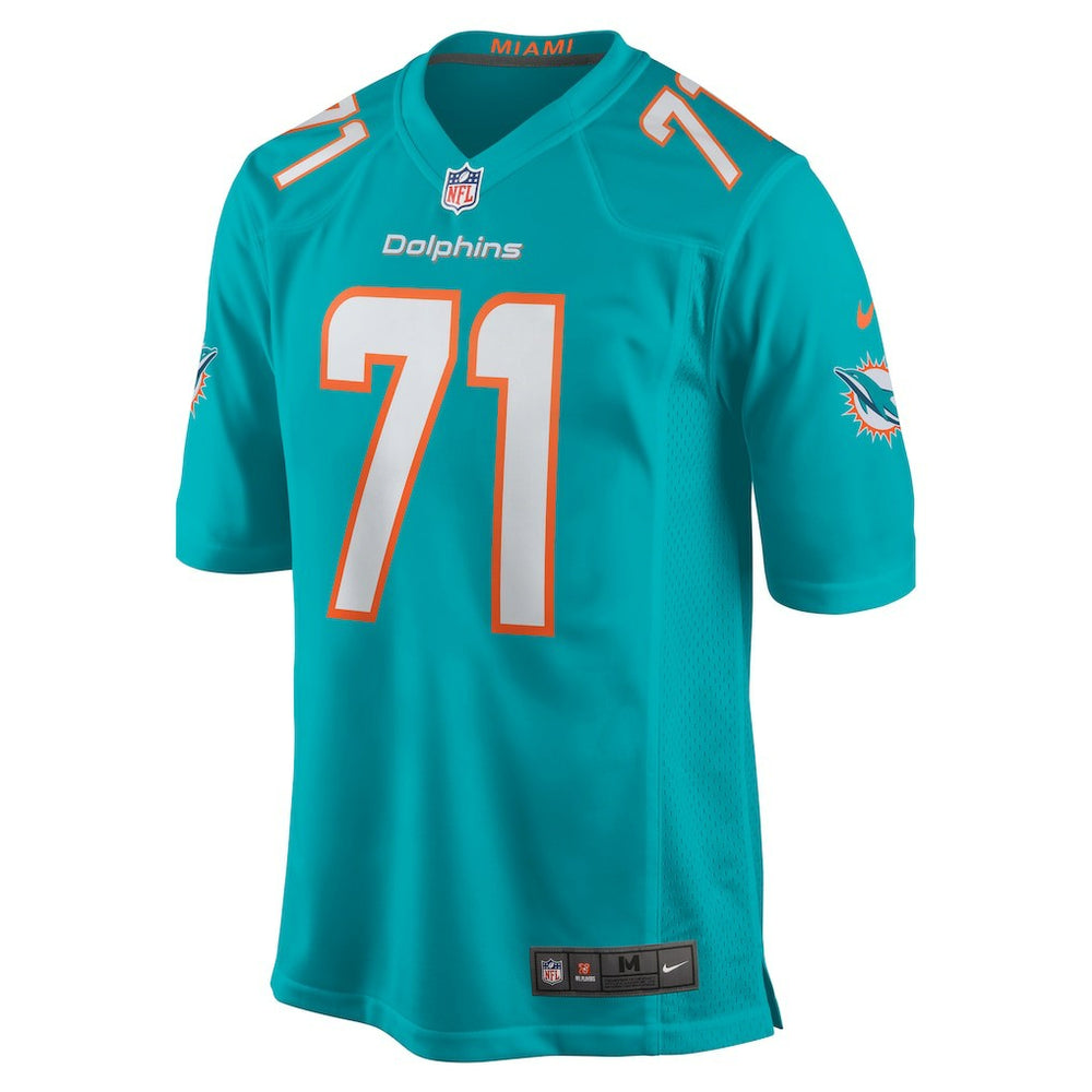 Kion Smith Miami Dolphins Game Jersey Aqua