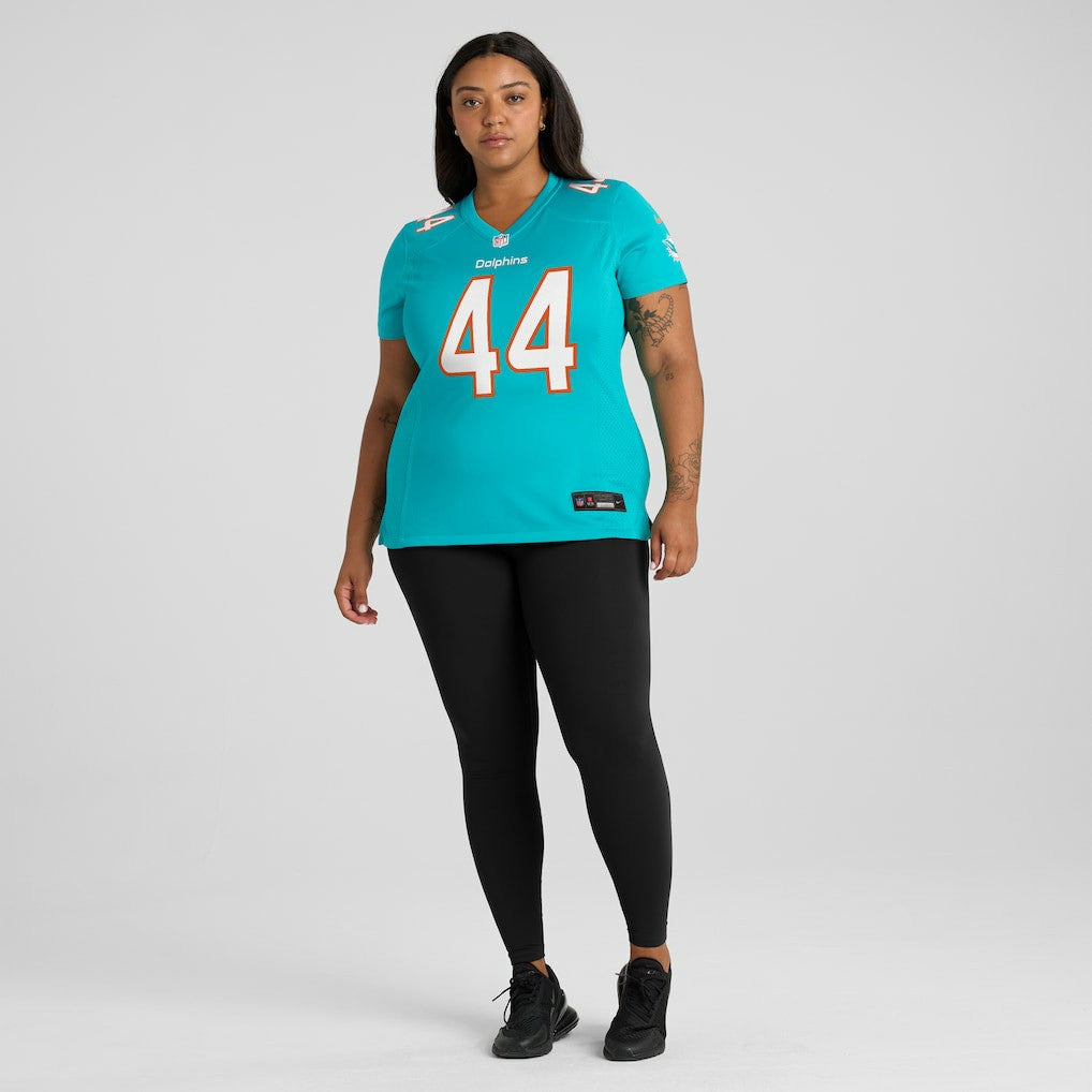 Chop Robinson Miami Dolphins Women's Game Jersey Aqua