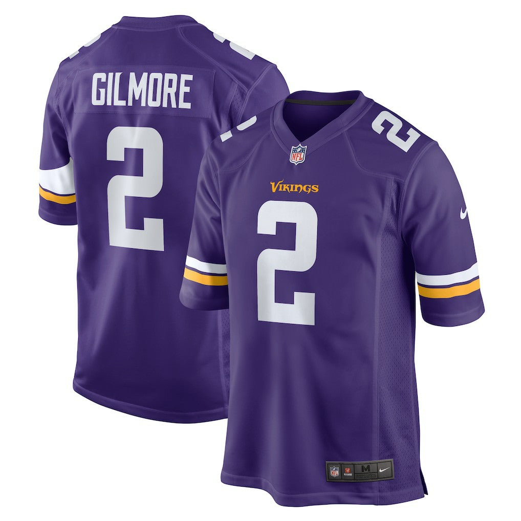 NFL Stephon Gilmore Minnesota Vikings Game Jersey - Purple