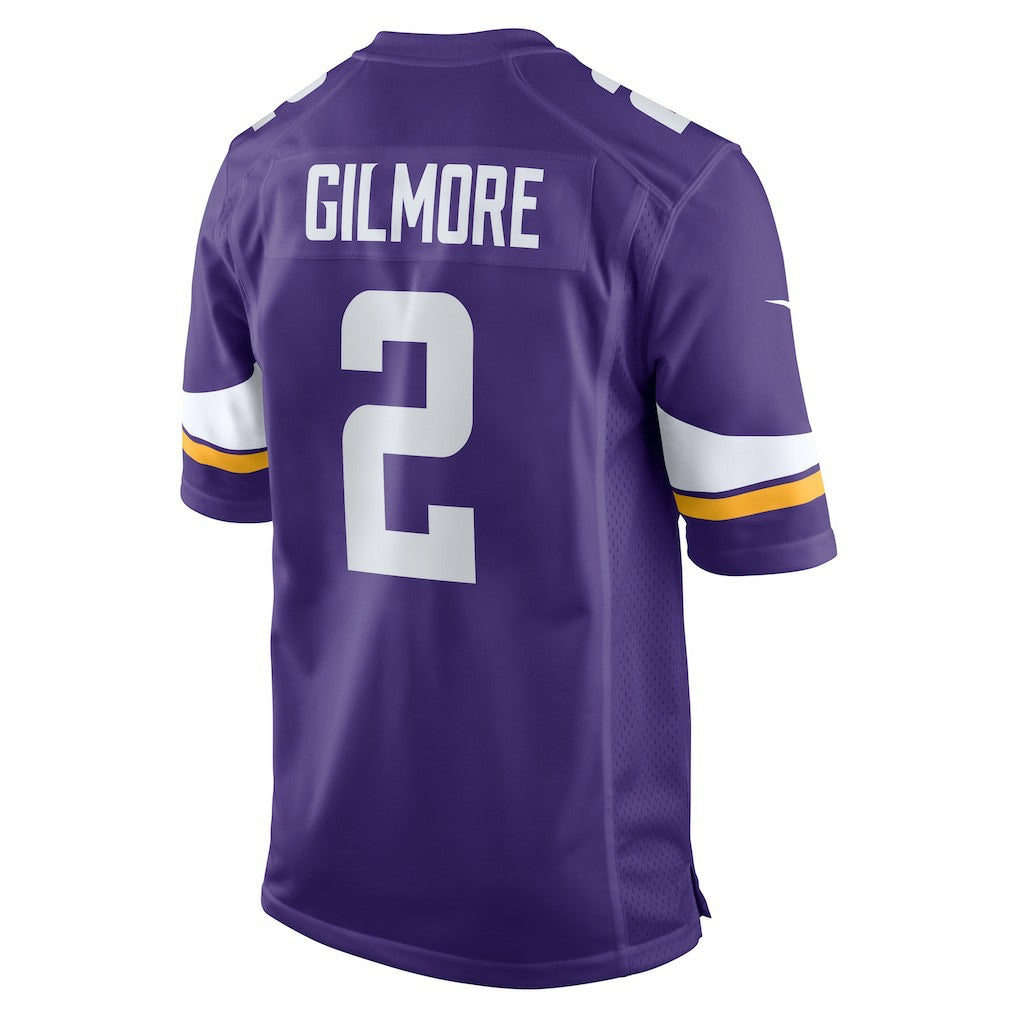 NFL Stephon Gilmore Minnesota Vikings Game Jersey - Purple