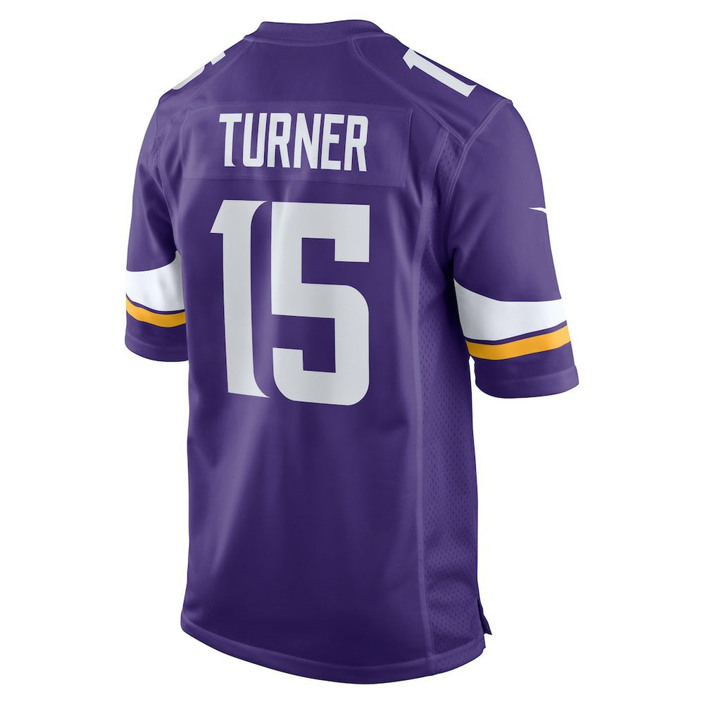 NFL Dallas Turner Minnesota Vikings Game Jersey - Purple