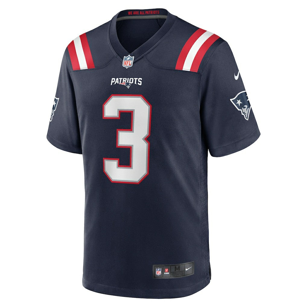 NFL Demario Douglas New England Patriots Game Jersey - Navy