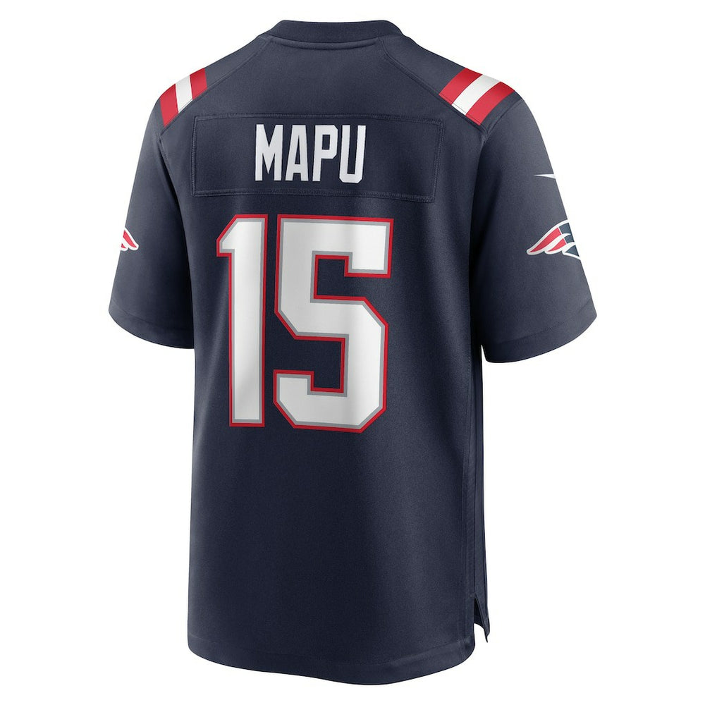 NFL Marte Mapu New England Patriots Game Jersey - Navy