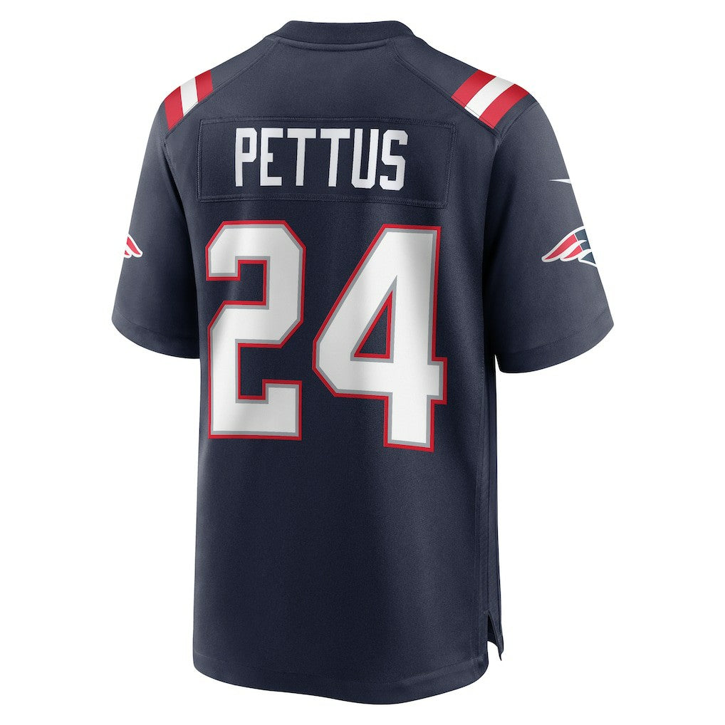 NFL Dell Pettus New England Patriots Game Jersey - Navy