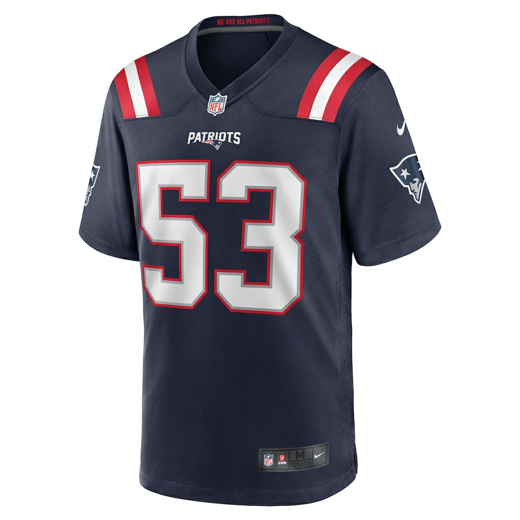 NFL Christian Elliss New England Patriots Game Jersey - Navy