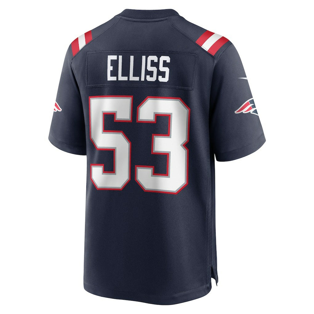 NFL Christian Elliss New England Patriots Game Jersey - Navy