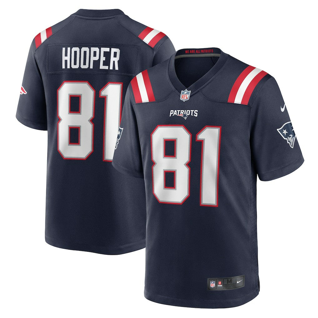 NFL Austin Hooper New England Patriots Game Jersey - Navy
