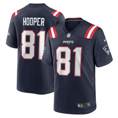 NFL Austin Hooper New England Patriots Game Jersey - Navy