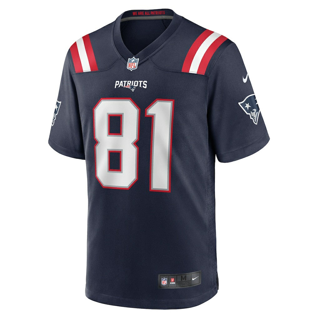 NFL Austin Hooper New England Patriots Game Jersey - Navy