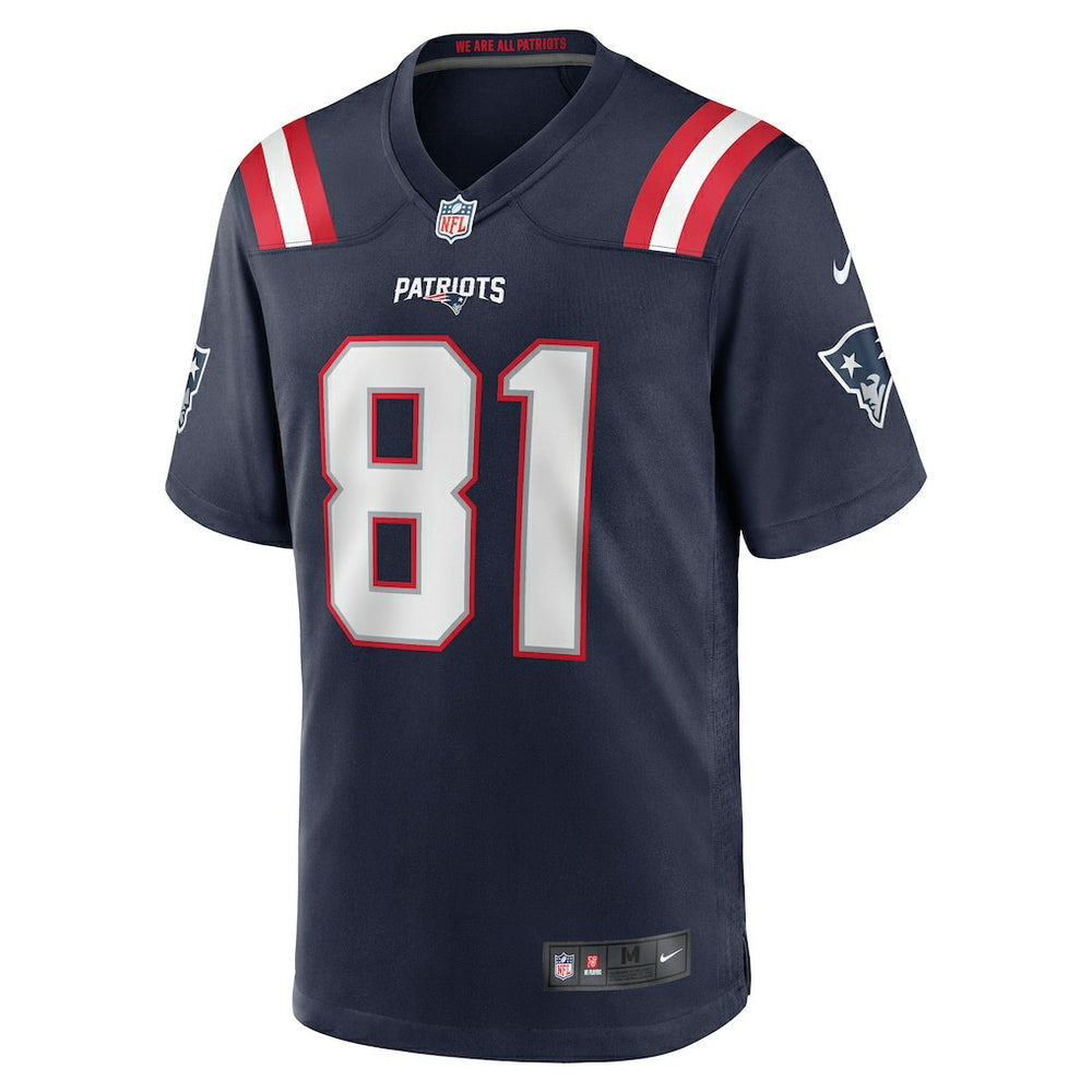 NFL Austin Hooper New England Patriots Game Jersey - Navy