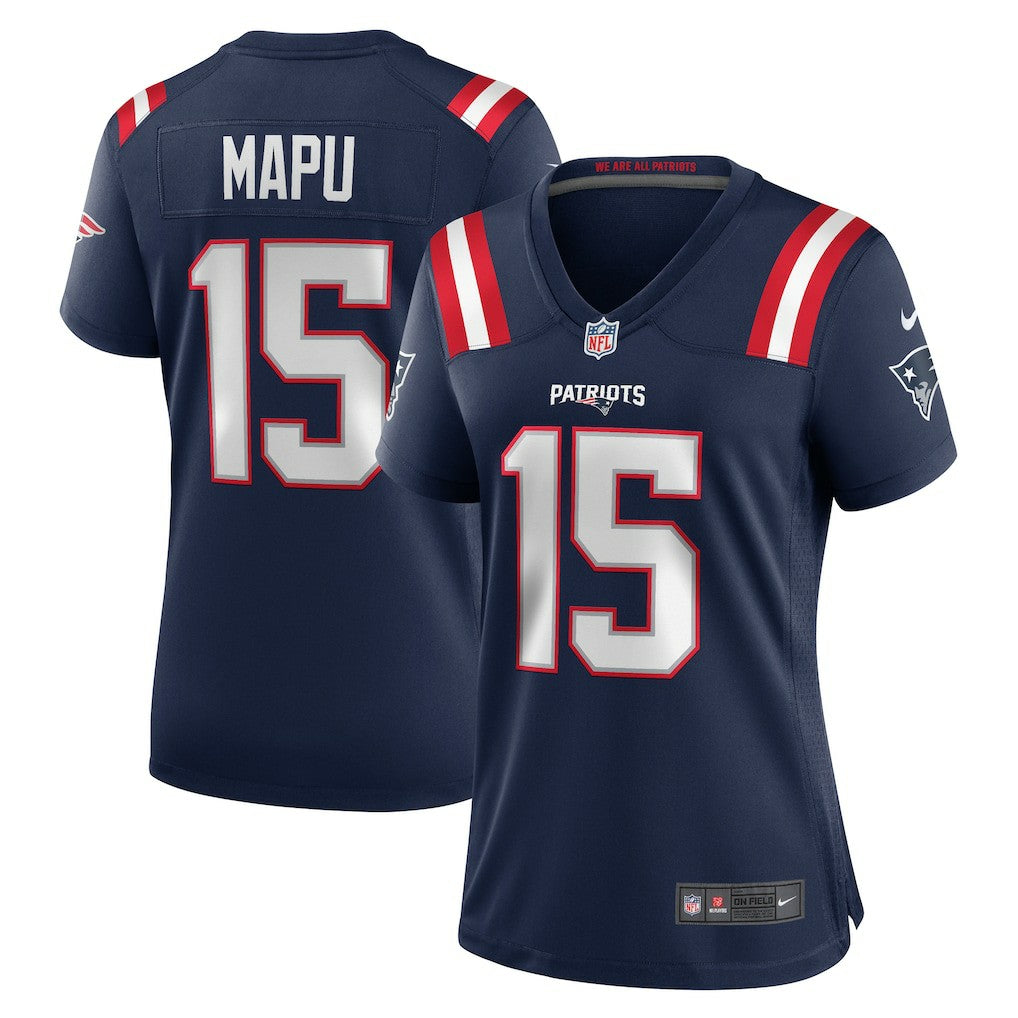 NFL Marte Mapu New England Patriots Women's Game Jersey - Navy