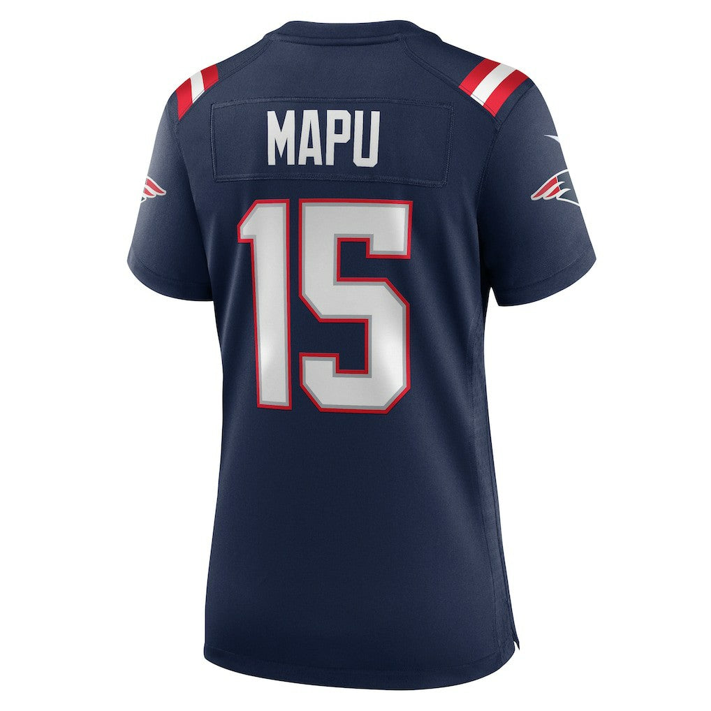 NFL Marte Mapu New England Patriots Women's Game Jersey - Navy