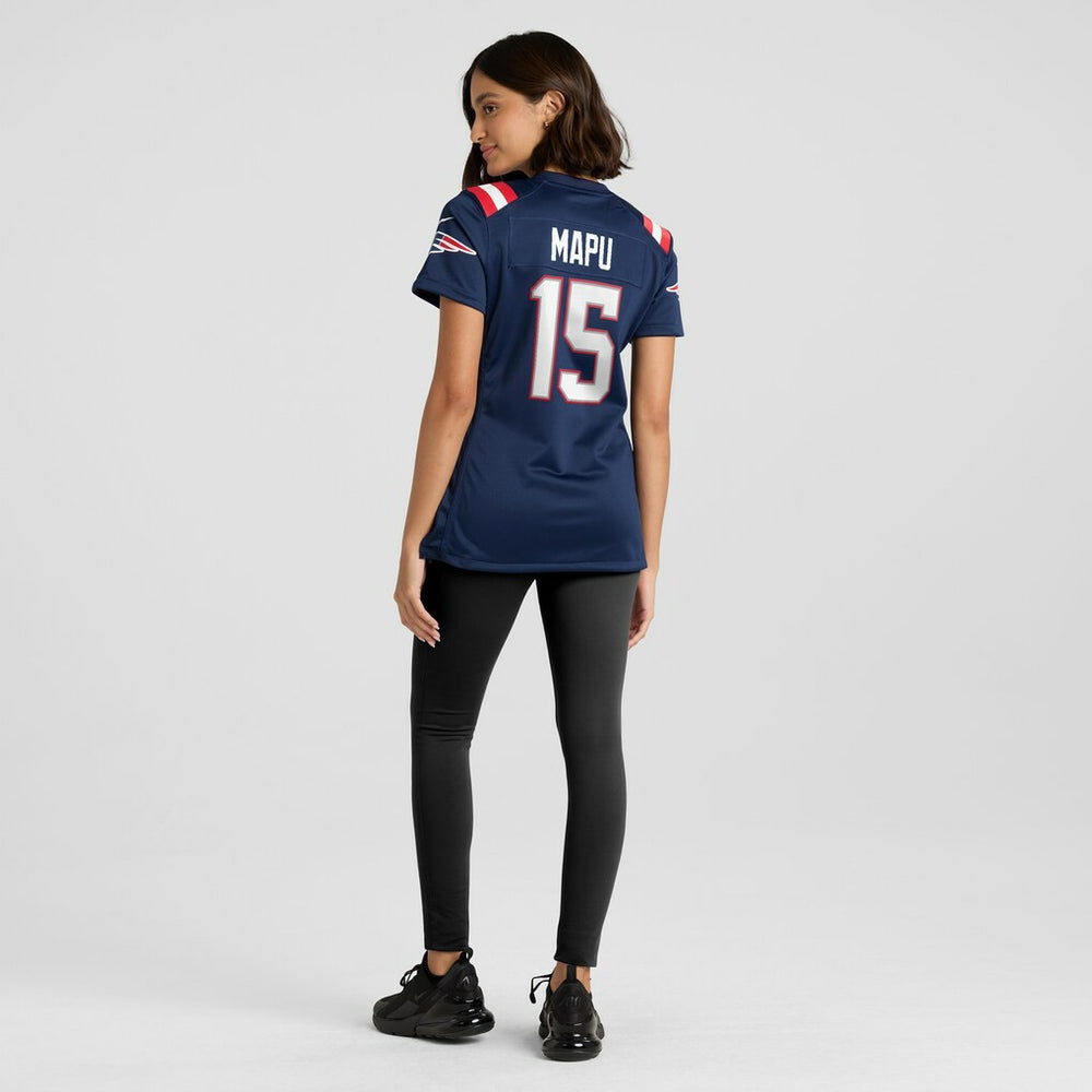 NFL Marte Mapu New England Patriots Women's Game Jersey - Navy