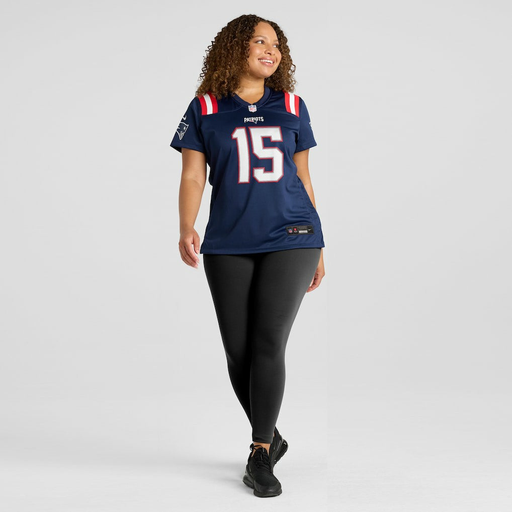 NFL Marte Mapu New England Patriots Women's Game Jersey - Navy
