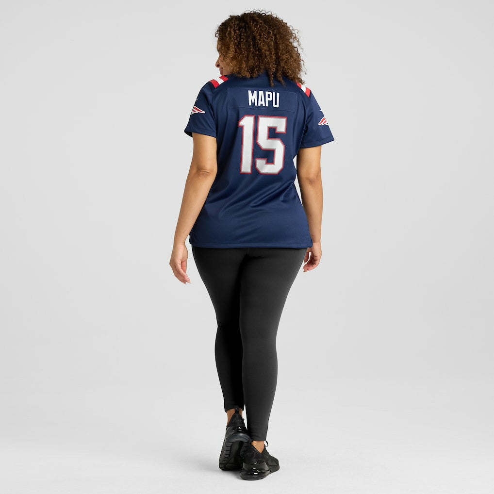 NFL Marte Mapu New England Patriots Women's Game Jersey - Navy