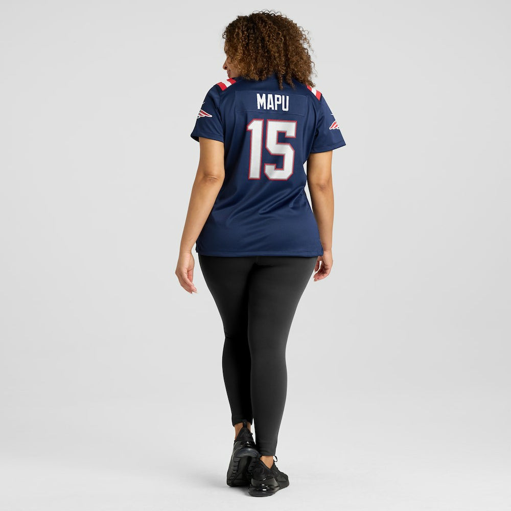 NFL Marte Mapu New England Patriots Women's Game Jersey - Navy