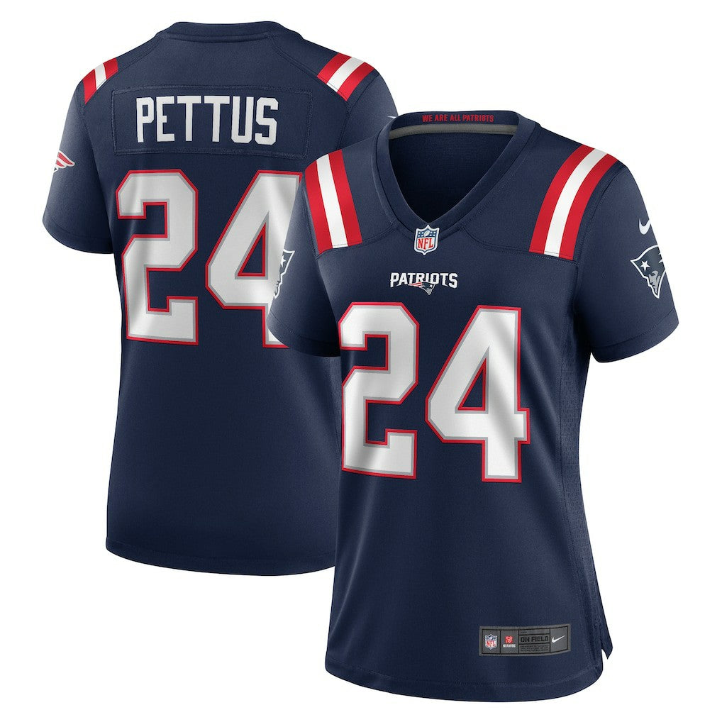 NFL Dell Pettus New England Patriots Women's Game Jersey - Navy