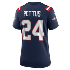 NFL Dell Pettus New England Patriots Women's Game Jersey - Navy