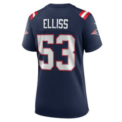 NFL Christian Elliss New England Patriots Women's Game Jersey - Navy