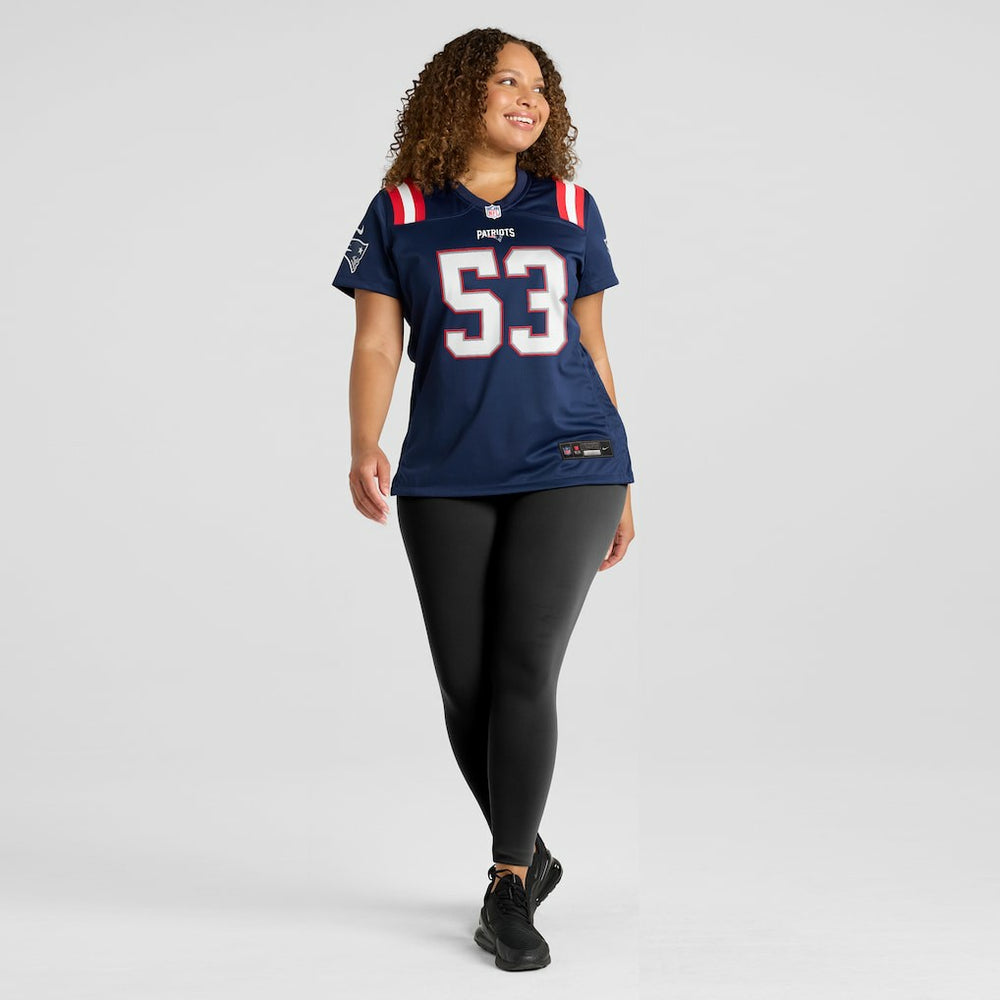 NFL Christian Elliss New England Patriots Women's Game Jersey - Navy