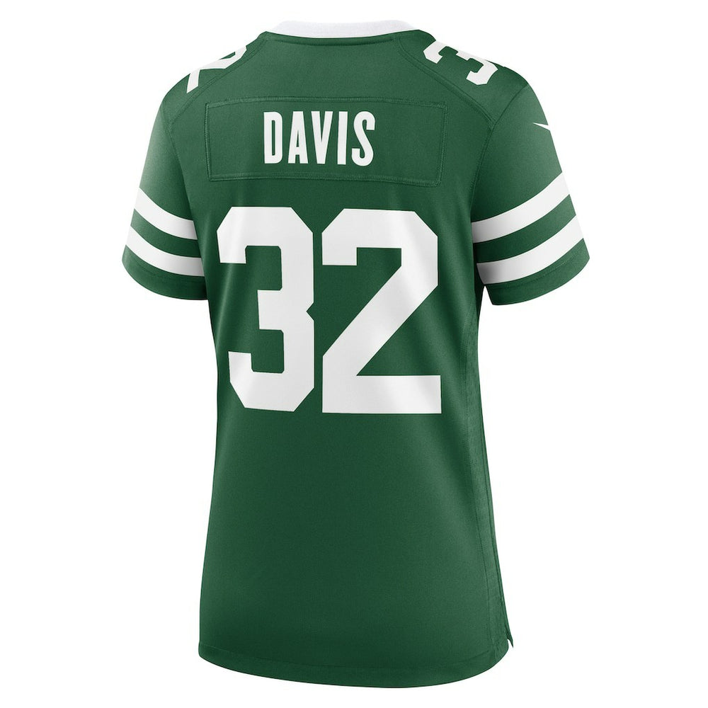Isaiah Davis New York Jets Women's Game Jersey Legacy Green