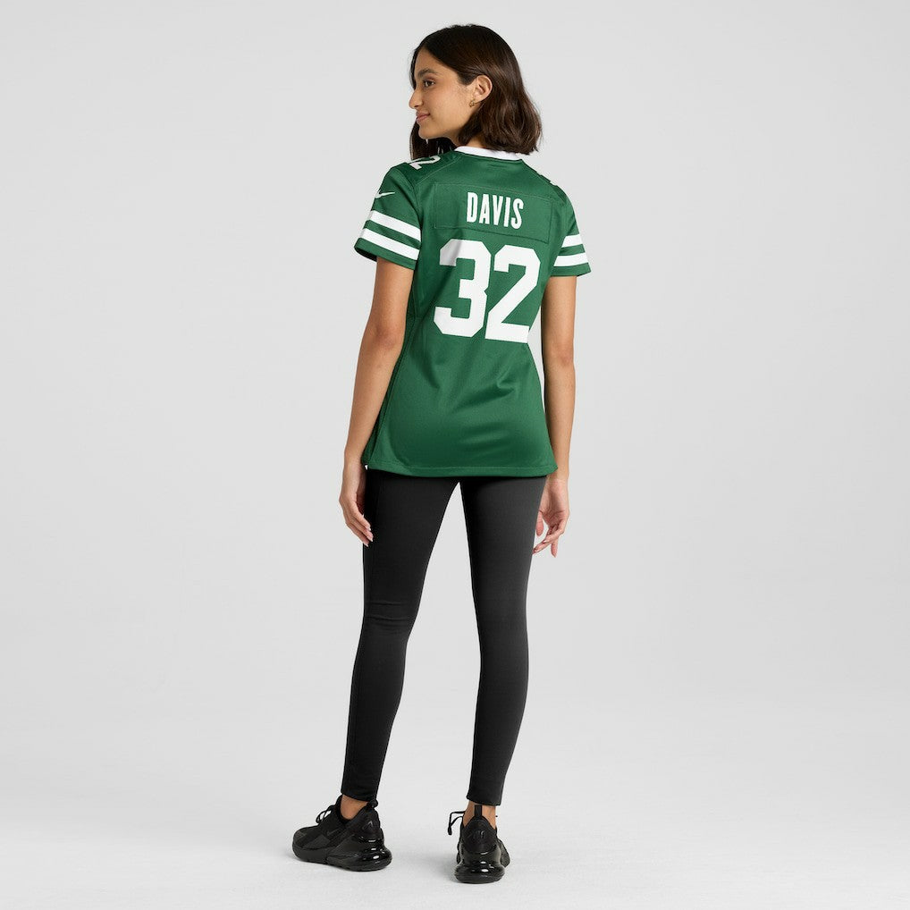 Isaiah Davis New York Jets Women's Game Jersey Legacy Green