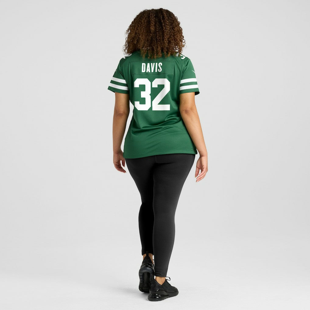 Isaiah Davis New York Jets Women's Game Jersey Legacy Green