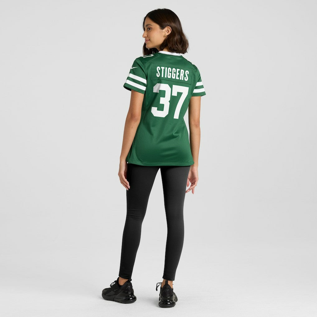 Qwan'tez Stiggers New York Jets Women's Game Jersey Legacy Green