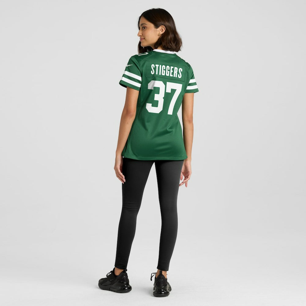Qwan'tez Stiggers New York Jets Women's Game Jersey Legacy Green
