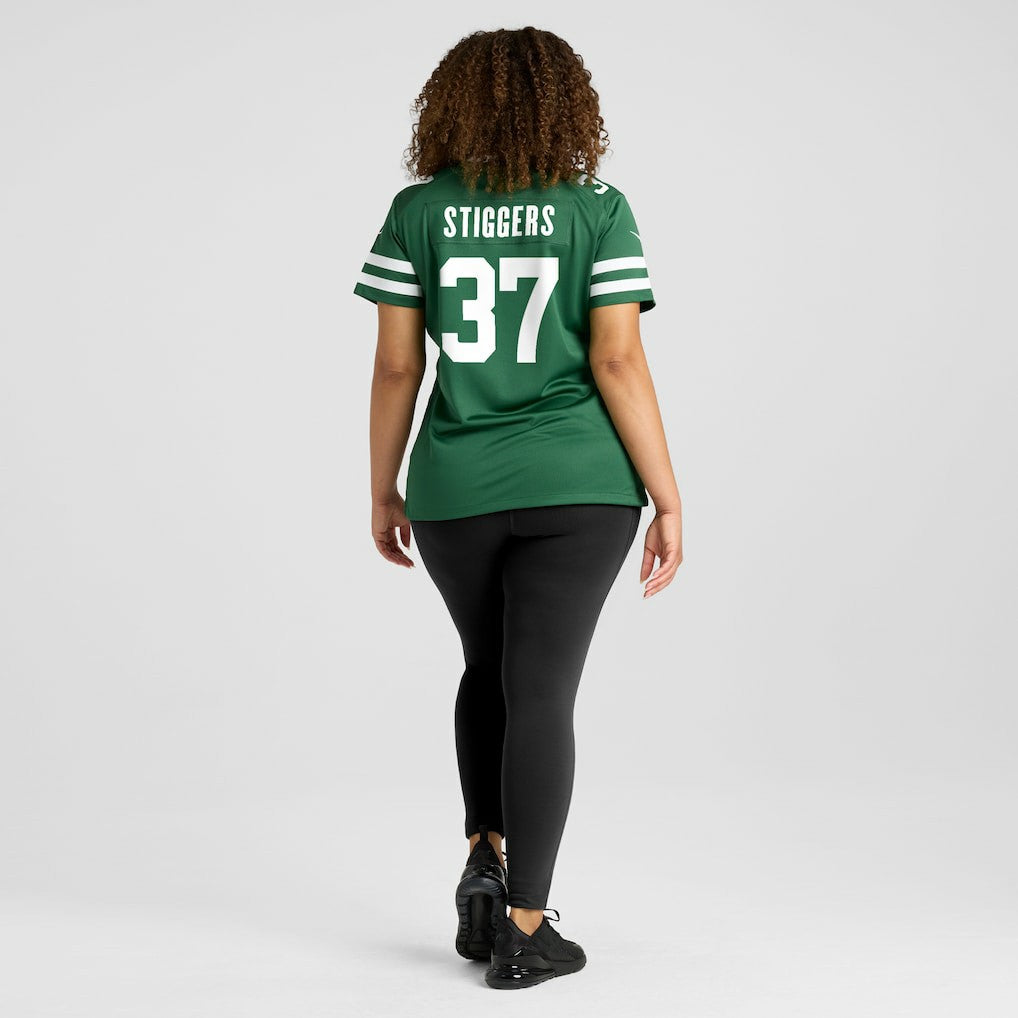 Qwan'tez Stiggers New York Jets Women's Game Jersey Legacy Green