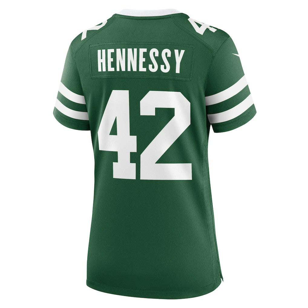 Thomas Hennessy New York Jets Women's Game Jersey Legacy Green