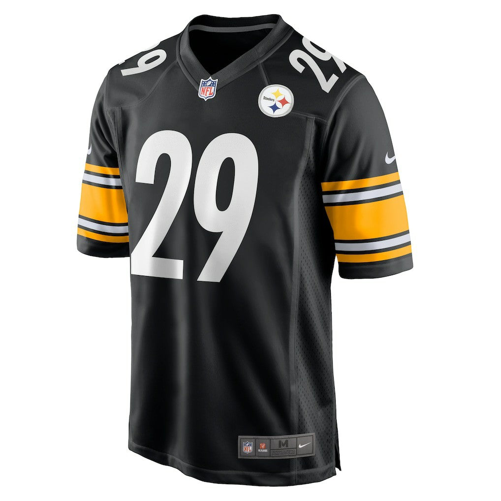 Ryan Watts Pittsburgh Steelers Game Jersey Black